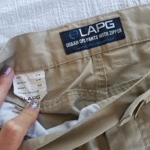 LAPG tactical khaki pants 34x30